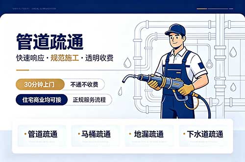 新站管道疏通