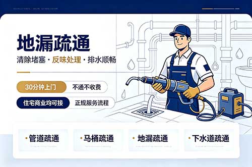 新站地漏疏通