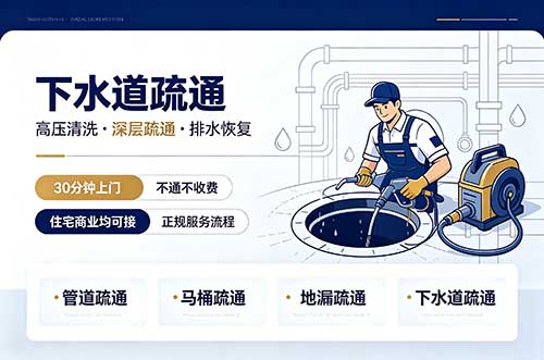 新站下水道疏通