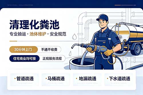 新站清理化粪池